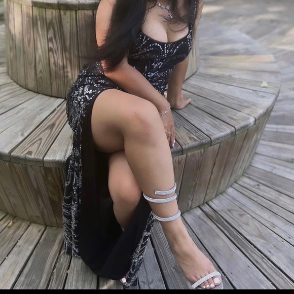 Betsy and Adam prom dress - Picture 2 of 2